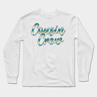 Cousin Crew Fishing Theme Long Sleeve T-Shirt